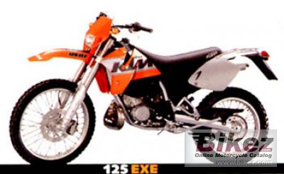 2001 KTM EXE 125 Enduro photo